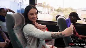 Sexting Secrets on Public Transit - TeenPervert