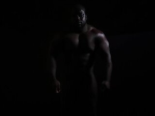 King swole dildo play