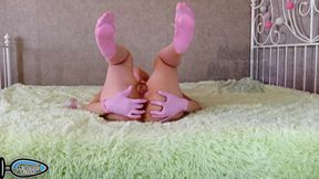 College student prepares an anal hole for teacher, an anal a bribe, herself can not pass the exam