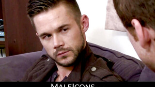 MaleIcons.com - Connor Kline's big cock drilling Mike De Marko's sweet ass with fervo