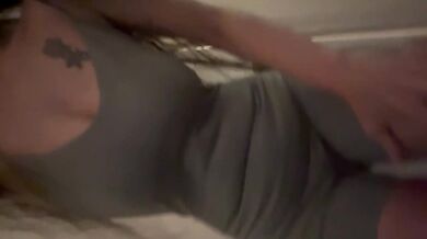 Beverly Crusher’s gym grind gets soaked wet
