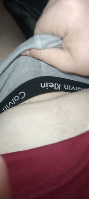 Chubby Guy jerking BWC