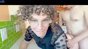 Kinky Stepmom Gets Anal Filled In The Kitchen - Amateur Pov