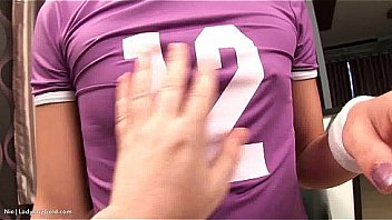 Ladyboy Nin Football Blowjob