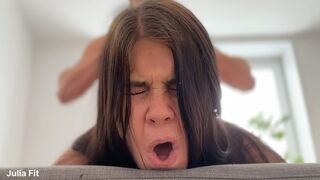Julia Fit's Rough Ride: Ass to Mouth, Big Ass Doggystyle