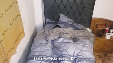 Real Petite Latina gets pounded by her desperate husband on home cam