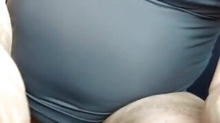 Homemade outdoor fun: French chubby gays in nylons piss, stroke big cocks, and bareback bubble butts