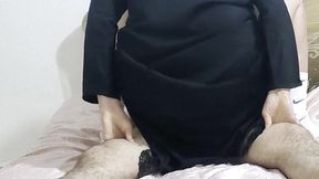 Wife Share Arabic Hijab and Women Italian