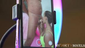 Fit Couple Gets Intimate After a Stretching Session - Hot Yoga Mat Action!