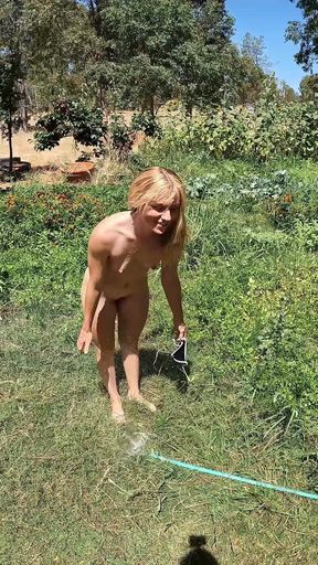 POV: You Fucked Me in the Garden & Got Soaked by Hose