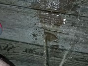 Strip and Piss Out In The Cold