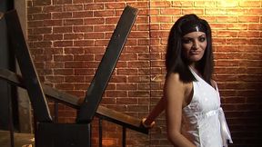 kat lee and brianna love share a dick and cum in the dungeon