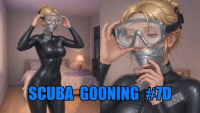 Scuba Gooning #7D: Neoprene Depths Mesmeric Surrender (Animated, Music, Text)