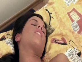 Two hot neighbors having fun