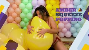 Amber First Squeeze Popping Adventure - 4K