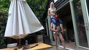 Ride in white with My ponyboy ashtray - 3 - WMV (HD)