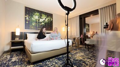 SluttyBBWs - BTS Suzanne Shares Her Man With BBW Curvy Mary