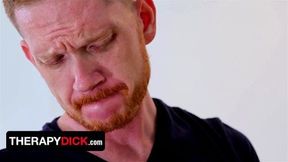 Eric Arrives At His Therapy Feeling Upset Because He Got Fired From Job So Gets A Handjob