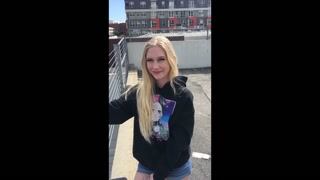 Blonde Cam Slut Tried Porn For The First Time - BananaFever