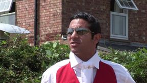 jodie james greets a man and then takes him aside for some hardcore action