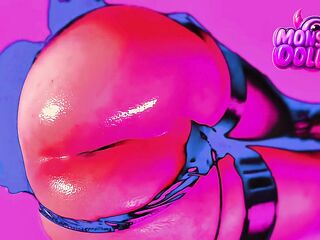 TS Biggest Sex tool in Booty