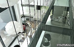 Beautiful maria rya shows everything