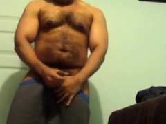 Black Cub Masturbating Solo