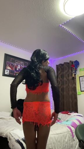 Hot Indian Fem Boy Crossdresser Sissy