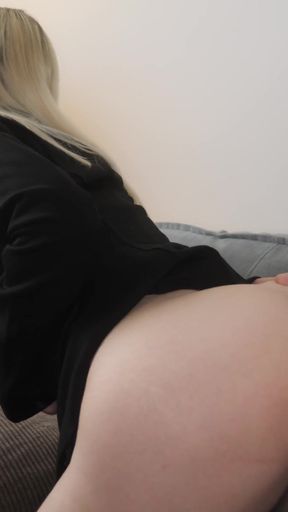 Epic moment from "Slutty Secretary Sucks and Fucks Boss' Dick - Facial Cumshot"