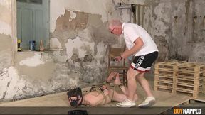 Boynapped - Aching Ball Play Part 2 Master Torments Twink With Butt Plug