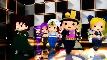 Jojo&#039_s Bizarre Adventure Chibi Dancing