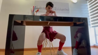 Massive Black Cock to a sassy latin student