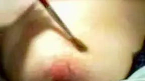 This shameless japanese  is demonstrating her tits