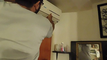 ESPOSA NINFOMANA CAPITULO 2 PARTE 2 DESESPERADA POR PIJA LLAMO TECNICOS DE AIRE Y ME LOS COJO