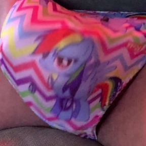 Jerking In Sissy MLP Pony Panties