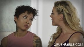 Stepmom Teaching Her Stepdaughter About Eating Cunt - FUCK HARDCORE