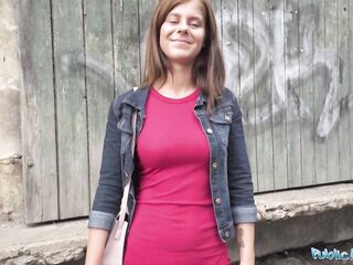 Public Agent Her consummate booty makes him wanna bang her outside in public