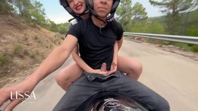 I Take Out My Stepbrother's Dick on the Motorcycle