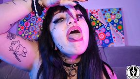 horny deedeelove big boobs armpits and nose fetish film