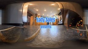 Hiding from Giantess Lady Soles - Parts 1,2 & 3 - Sweaty Foot Worship (4K 360 VR)