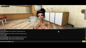 3D Hentai Game Chick Gets Pleasured in Kitchen Fantasies