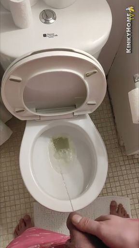 Piss compilation - sissy, chastity belt, locked, crossdresser, public, in front of girl, cock cage   Clip 1