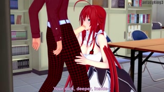 Koneko seductive and Rias Maid | HS DXD NTR Madness 5 | Full movie on Patreon: Fantasyking3