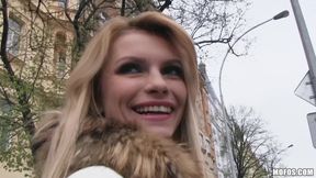 Flirtatious Blond Hair Babe's First Assfuck Fucking 1 - Lets Try Assfucking