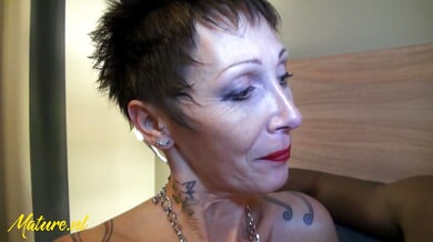 Catalya Mia rides a BBC in sheer pantyhose and leopard print