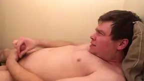 Dude Moans Loudly During Intense Masturbation Session with Juicy Cum Shot