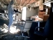 Horny snake commando walks through building looking for his enemy