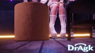 Yelan and Xingqiu Girls Night Out 1 - Genshin Impact Club Sex  NightClub 3D Animation Bisexual  Futa