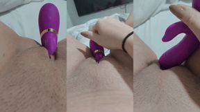 SOLO: i put my favourite sex toy in my tiny pussy ORGASMs