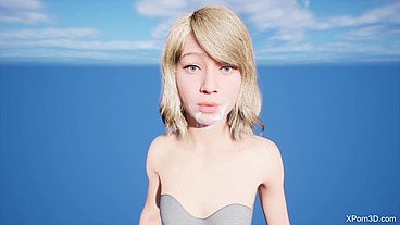 18 yo Anime 3D Porn Hentai Teen FACIAL JOI